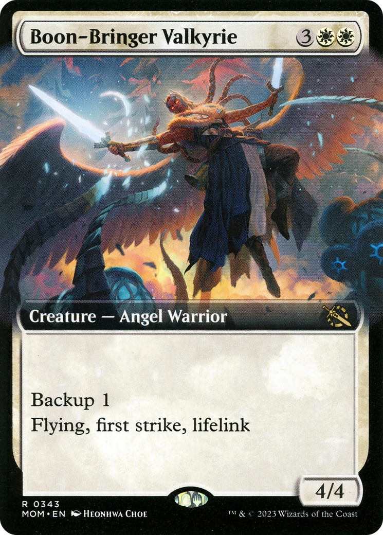 Boon-Bringer Valkyrie (Extended Art) [March of the Machine] Magic: The Gathering