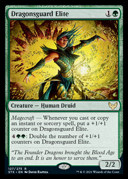 Dragonsguard Elite [Strixhaven: School of Mages] Magic: The Gathering