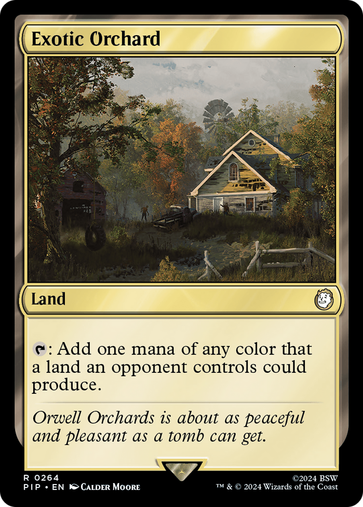 Exotic Orchard [Fallout] Magic: The Gathering