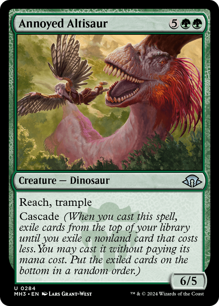 Annoyed Altisaur [Modern Horizons 3] Magic: The Gathering