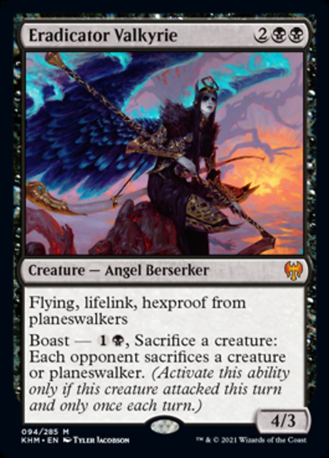 Eradicator Valkyrie [Kaldheim] Magic: The Gathering