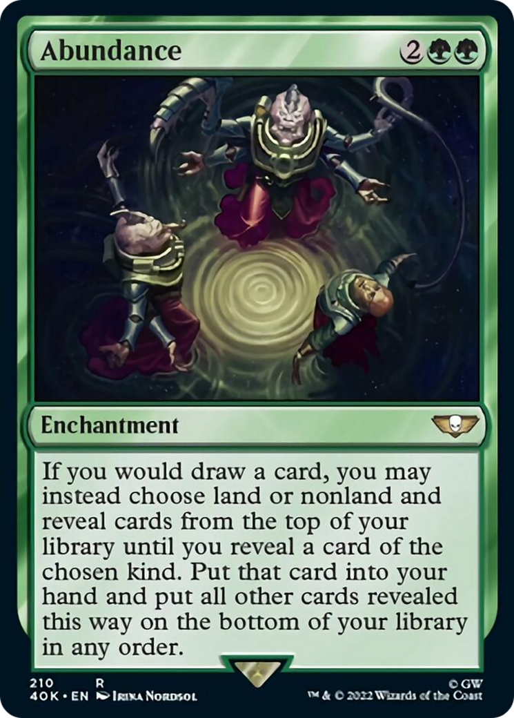 Abundance [Warhammer 40,000] Magic: The Gathering