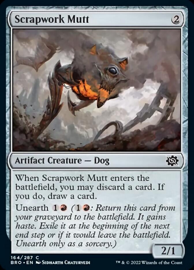 Scrapwork Mutt [The Brothers' War] Magic: The Gathering