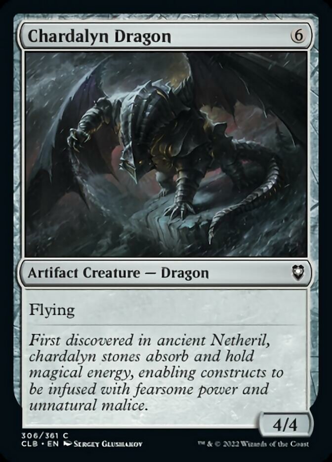 Chardalyn Dragon [Commander Legends: Battle for Baldur's Gate] Magic: The Gathering