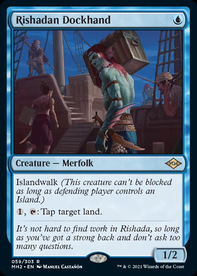 Rishadan Dockhand [Modern Horizons 2] Magic: The Gathering