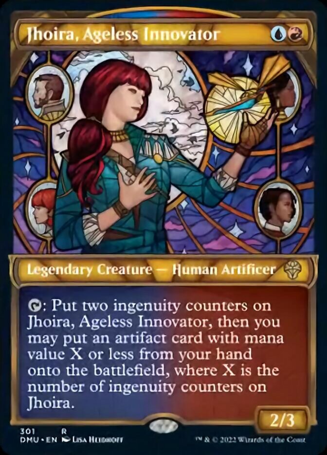 Jhoira, Ageless Innovator (Showcase) [Dominaria United] Magic: The Gathering