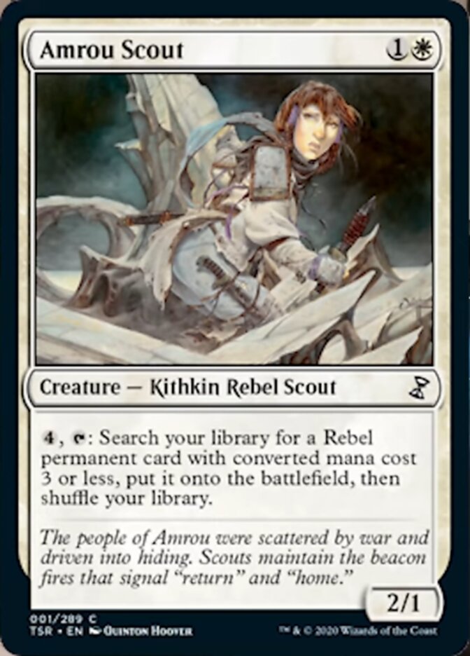 Amrou Scout [Time Spiral Remastered] Magic: The Gathering