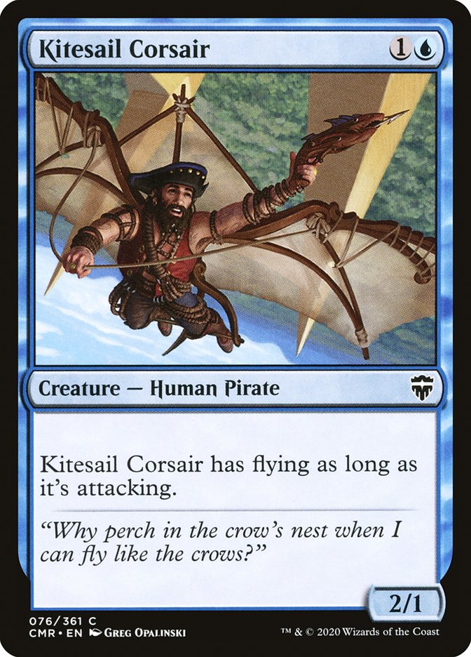 Kitesail Corsair [Commander Legends] Magic: The Gathering