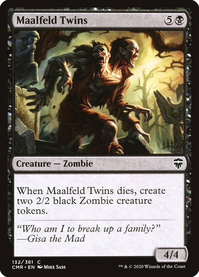 Maalfeld Twins [Commander Legends] Magic: The Gathering