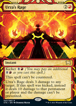 Urza's Rage [Strixhaven: School of Mages Mystical Archive] Magic: The Gathering