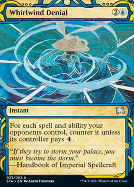 Whirlwind Denial [Strixhaven: School of Mages Mystical Archive] Magic: The Gathering