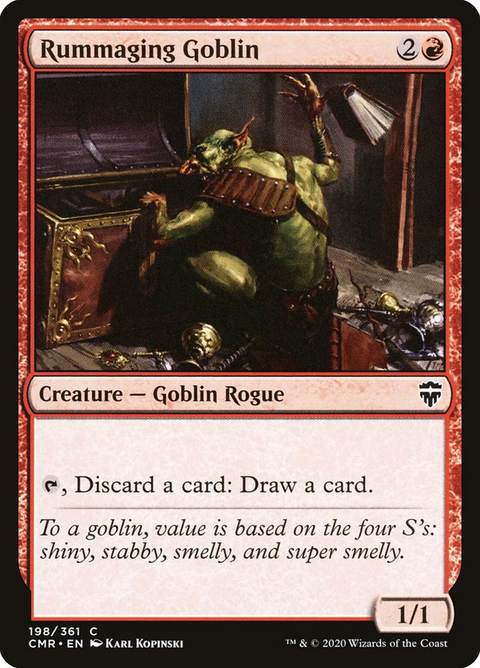 Rummaging Goblin [Commander Legends] Magic: The Gathering