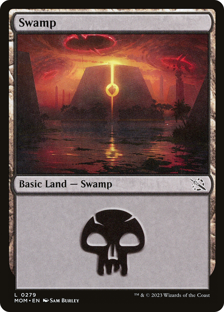 Swamp (279) [March of the Machine] Magic: The Gathering