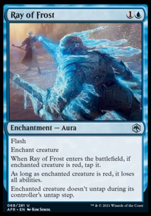 Ray of Frost [Dungeons & Dragons: Adventures in the Forgotten Realms] Magic: The Gathering