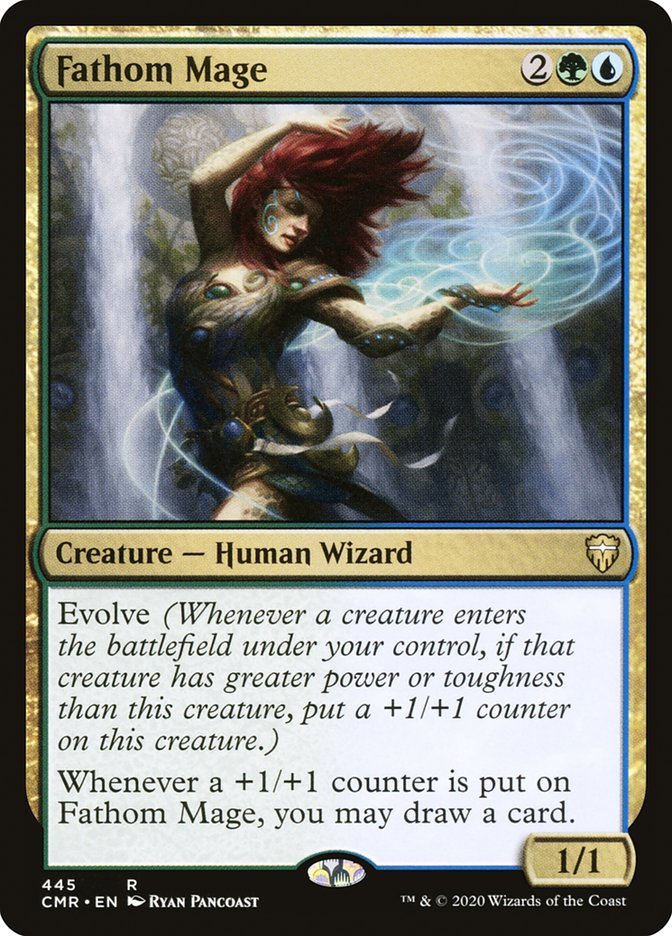 Fathom Mage [Commander Legends] Magic: The Gathering