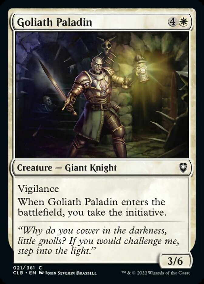 Goliath Paladin [Commander Legends: Battle for Baldur's Gate] Magic: The Gathering