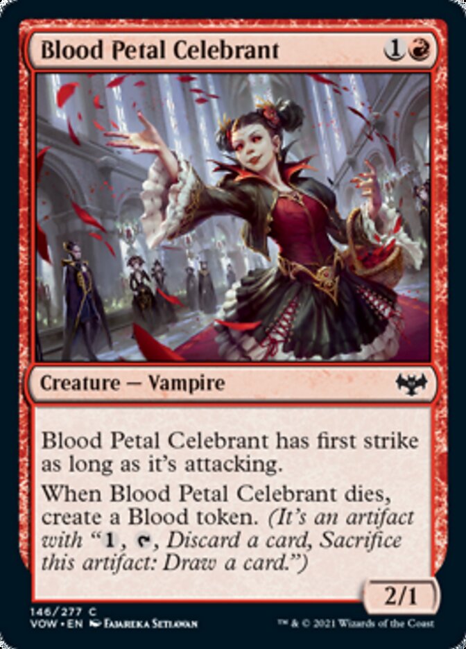 Blood Petal Celebrant [Innistrad: Crimson Vow] Magic: The Gathering