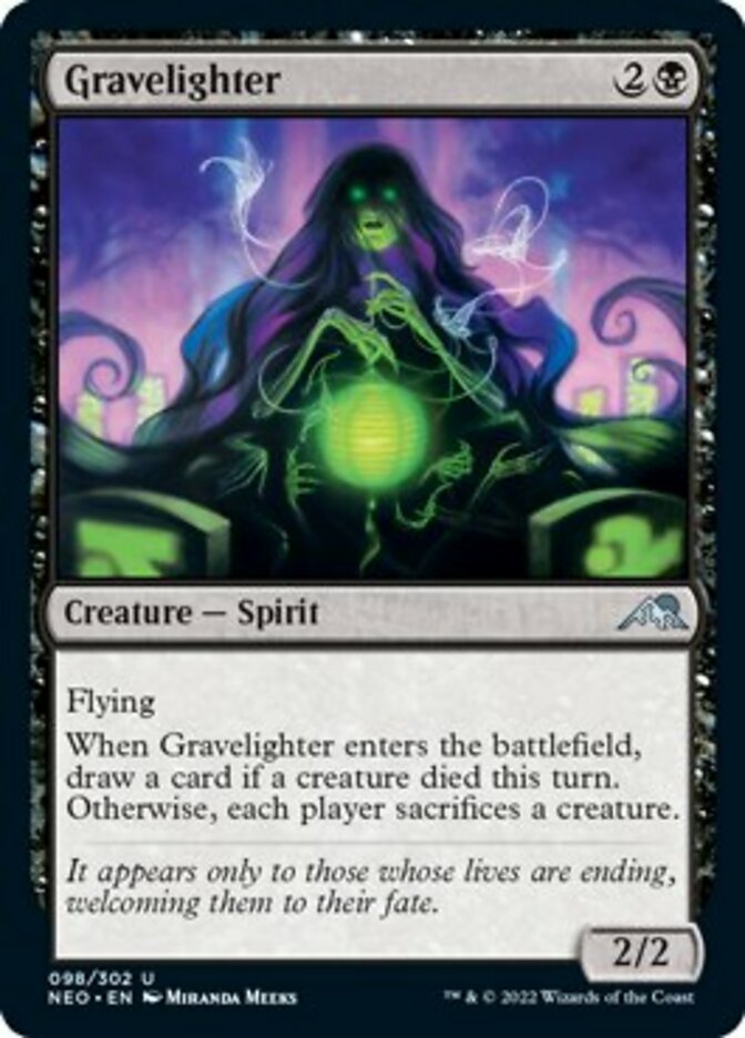 Gravelighter [Kamigawa: Neon Dynasty] Magic: The Gathering