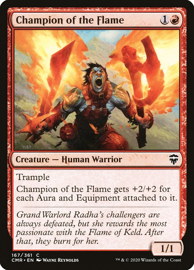 Champion of the Flame [Commander Legends] Magic: The Gathering