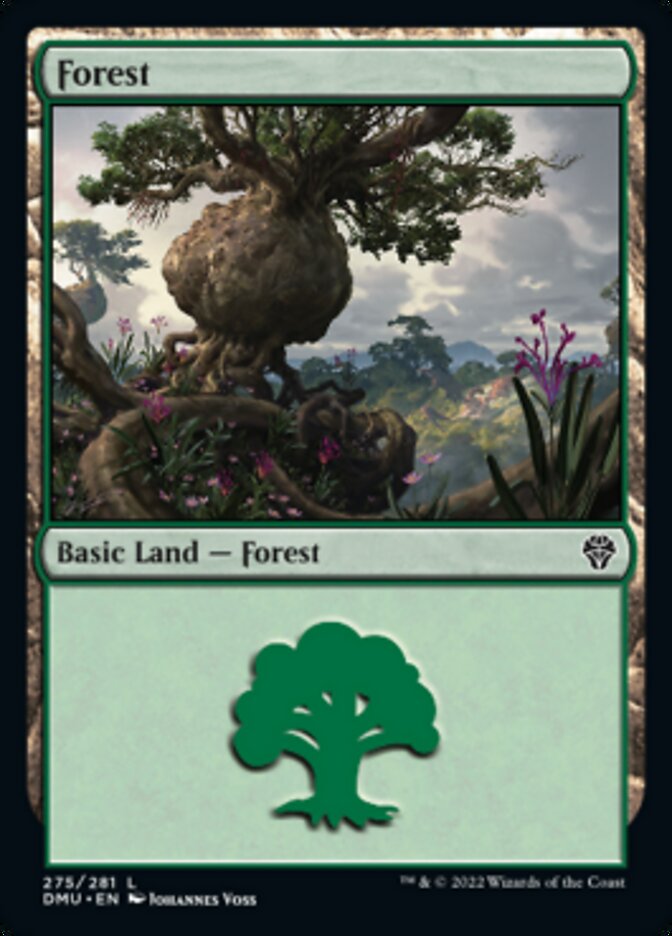 Forest (275) [Dominaria United] Magic: The Gathering