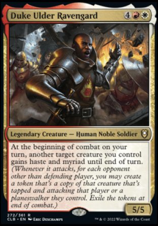 Duke Ulder Ravengard [Commander Legends: Battle for Baldur's Gate] Magic: The Gathering