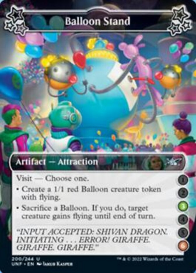 Balloon Stand (3-6) [Unfinity] Magic: The Gathering