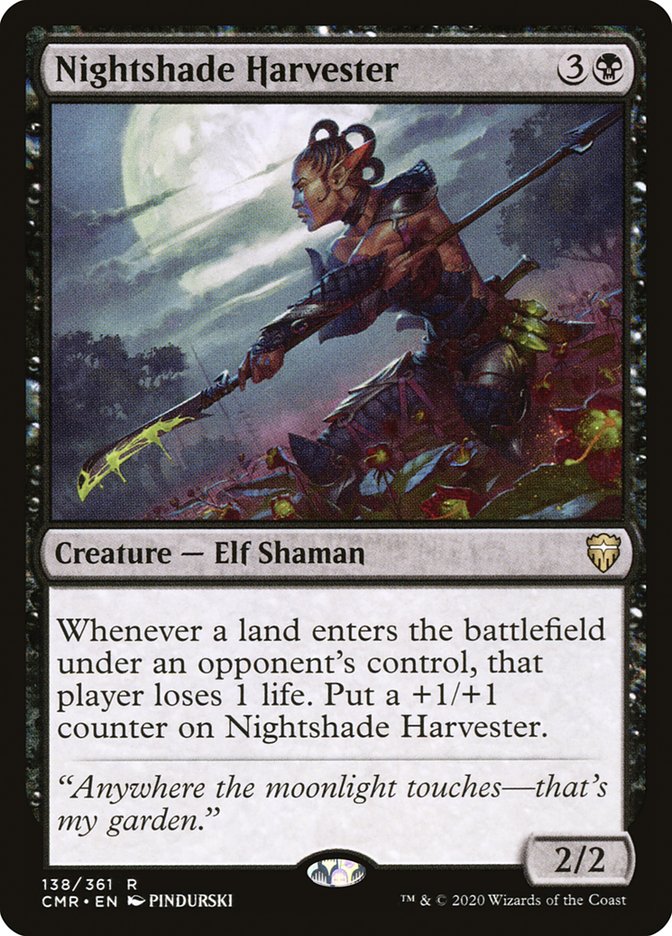 Nightshade Harvester [Commander Legends] Magic: The Gathering