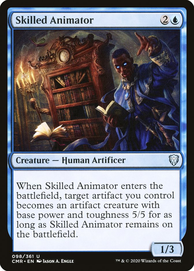 Skilled Animator [Commander Legends] Magic: The Gathering