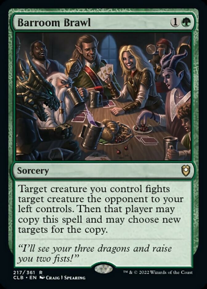 Barroom Brawl [Commander Legends: Battle for Baldur's Gate] Magic: The Gathering