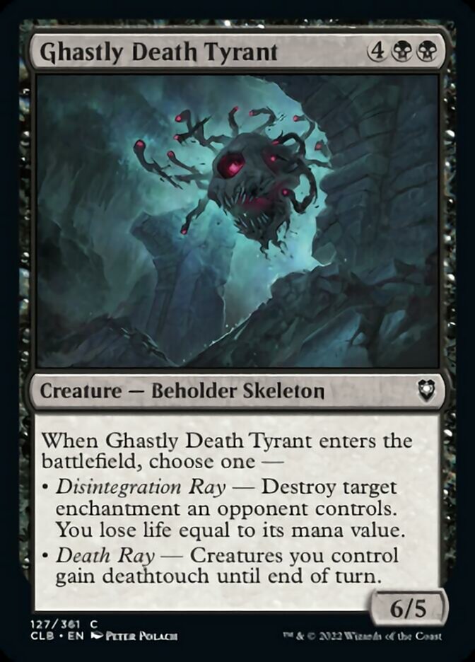 Ghastly Death Tyrant [Commander Legends: Battle for Baldur's Gate] Magic: The Gathering