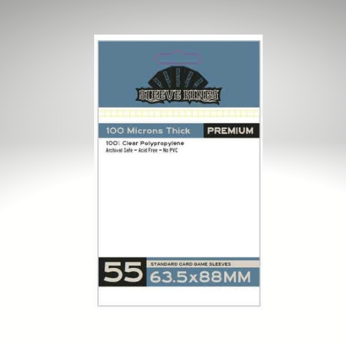 Sleeve Kings Premium Sleeves (63.5x88mm) 55 Pack