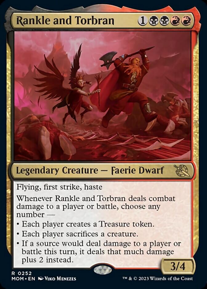 Rankle and Torbran [March of the Machine] Magic: The Gathering