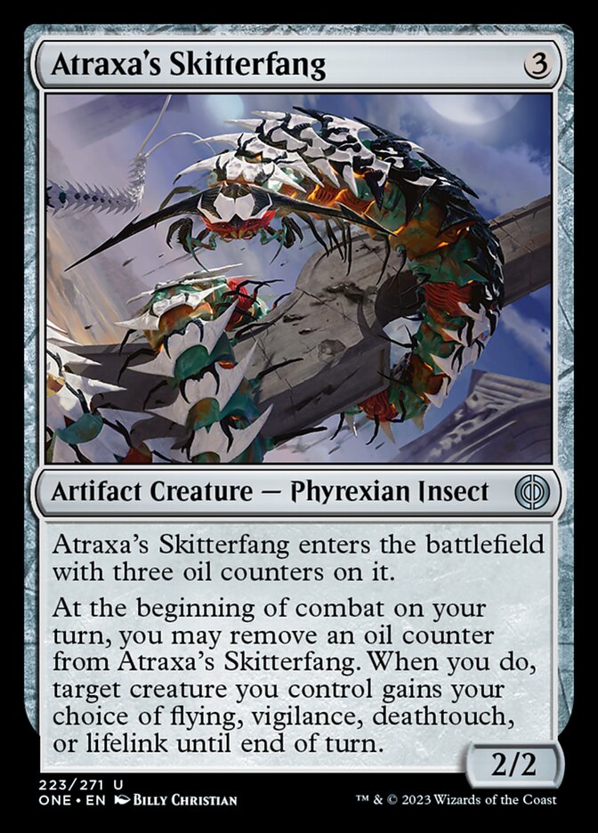 Atraxa's Skitterfang [Phyrexia: All Will Be One] Magic: The Gathering