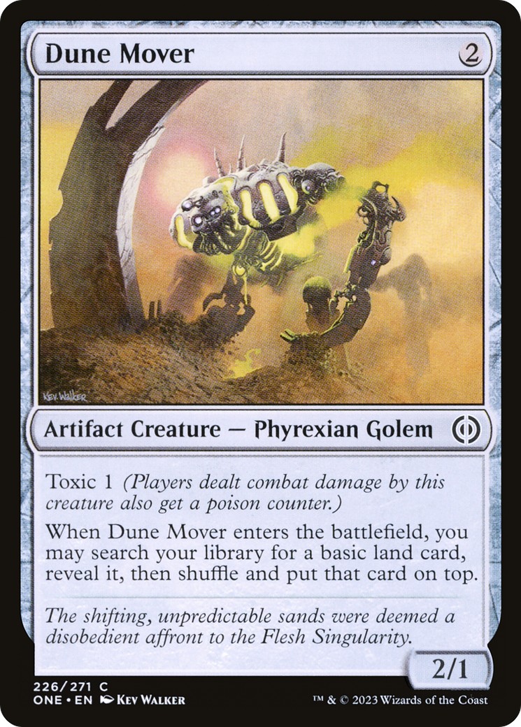 Dune Mover [Phyrexia: All Will Be One] Magic: The Gathering