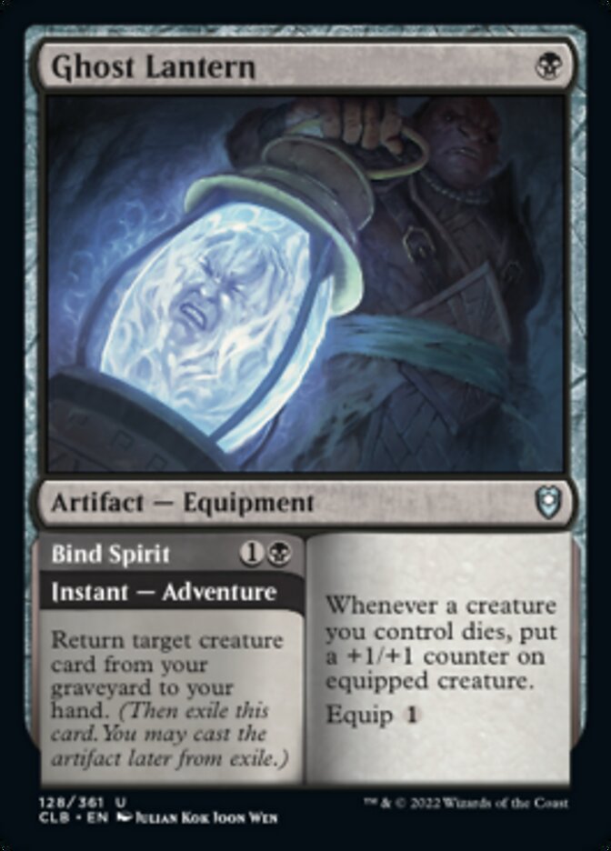 Ghost Lantern // Bind Spirit [Commander Legends: Battle for Baldur's Gate] Magic: The Gathering