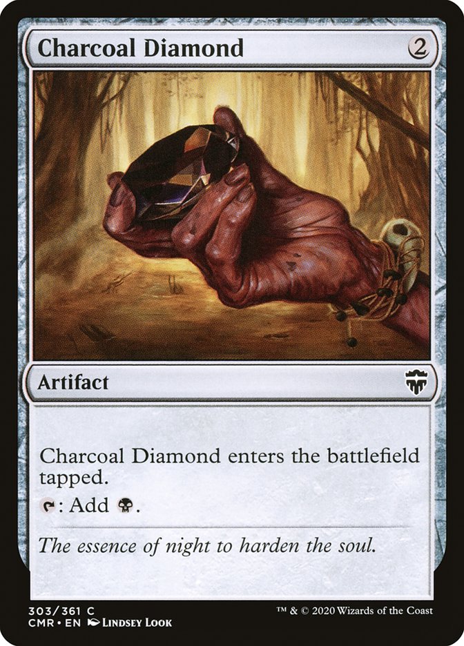 Charcoal Diamond [Commander Legends] Magic: The Gathering