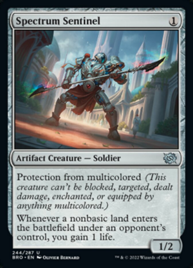 Spectrum Sentinel [The Brothers' War] Magic: The Gathering