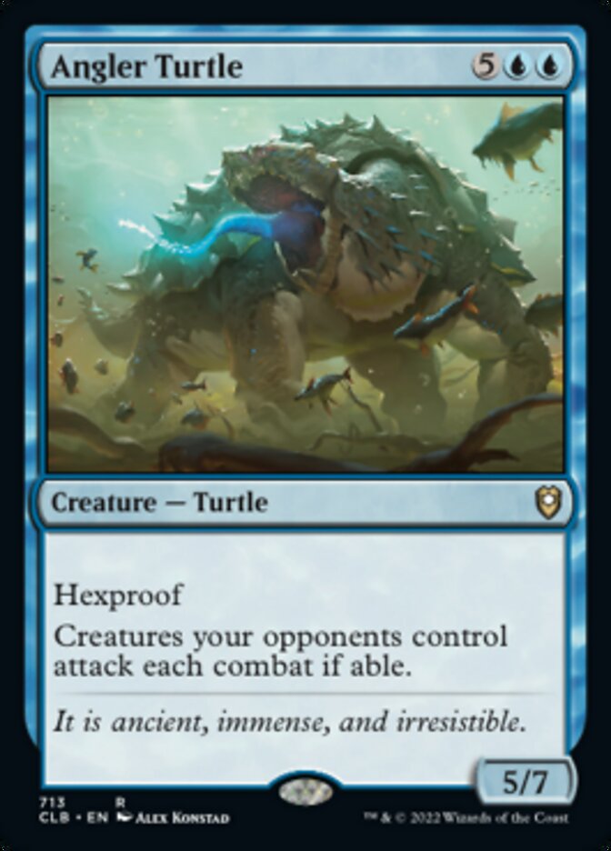 Angler Turtle [Commander Legends: Battle for Baldur's Gate] Magic: The Gathering