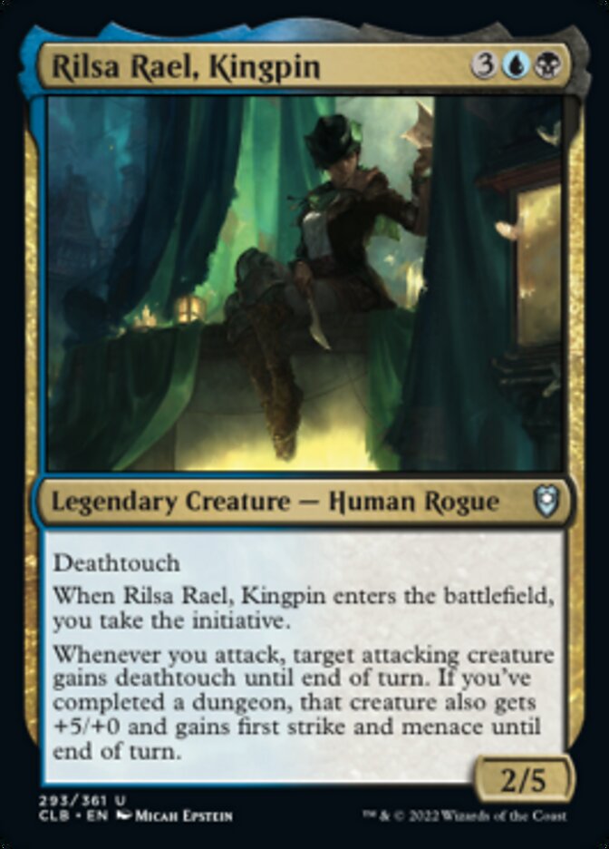 Rilsa Rael, Kingpin [Commander Legends: Battle for Baldur's Gate] Magic: The Gathering