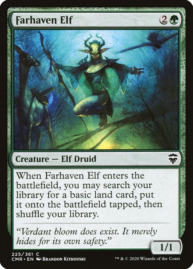 Farhaven Elf [Commander Legends] Magic: The Gathering