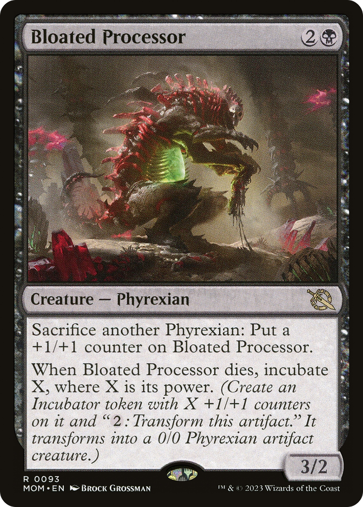 Bloated Processor [March of the Machine] Magic: The Gathering