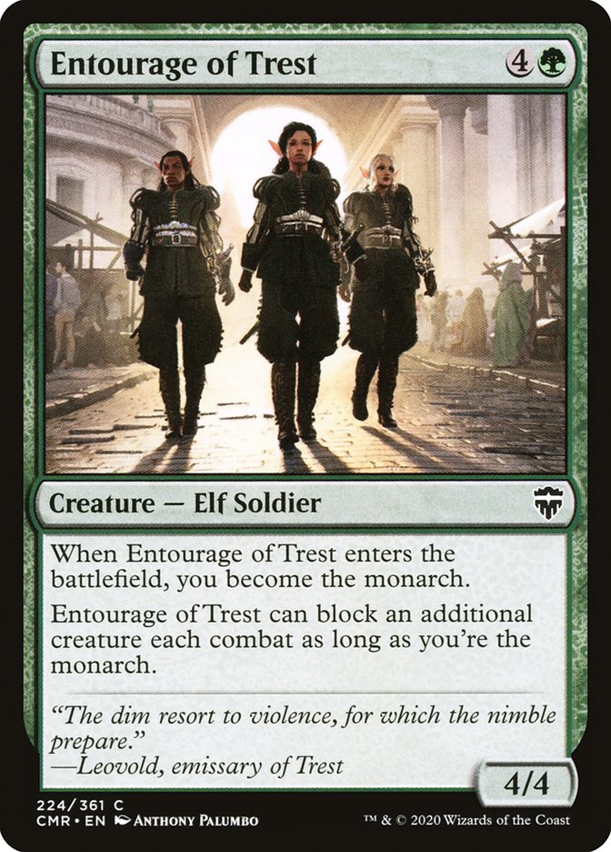 Entourage of Trest [Commander Legends] Magic: The Gathering