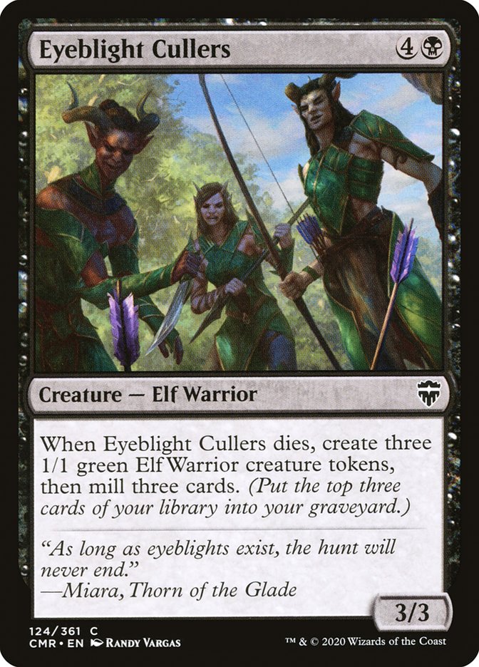 Eyeblight Cullers [Commander Legends] Magic: The Gathering