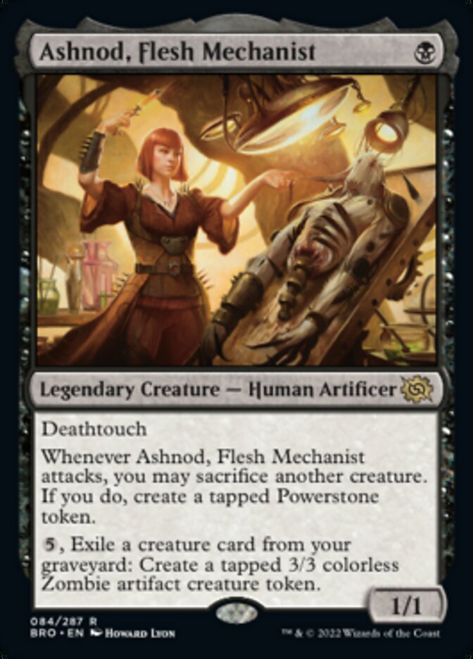 Ashnod, Flesh Mechanist [The Brothers' War] Magic: The Gathering