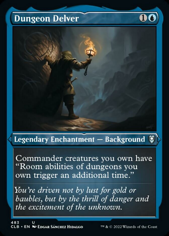 Dungeon Delver (Foil Etched) [Commander Legends: Battle for Baldur's Gate] Magic: The Gathering