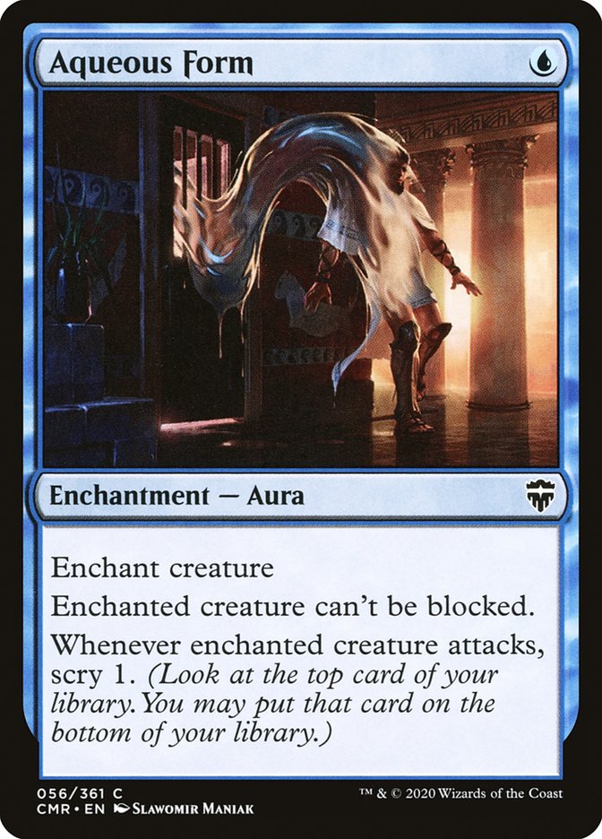 Aqueous Form [Commander Legends] Magic: The Gathering