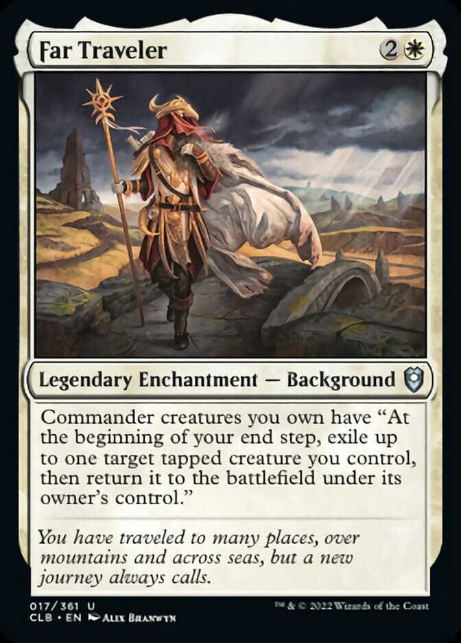 Far Traveler [Commander Legends: Battle for Baldur's Gate] Magic: The Gathering