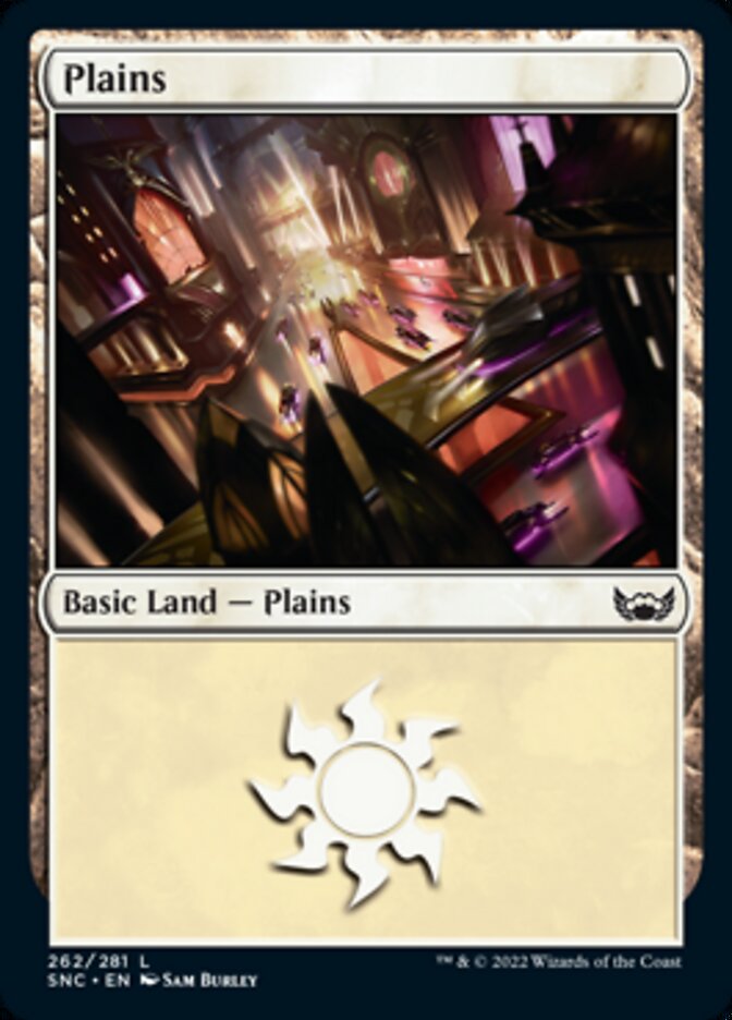 Plains (262) [Streets of New Capenna] Magic: The Gathering