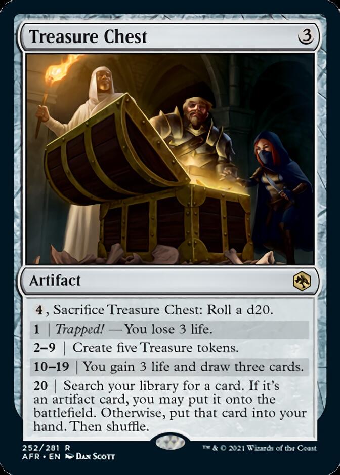 Treasure Chest [Dungeons & Dragons: Adventures in the Forgotten Realms] Magic: The Gathering