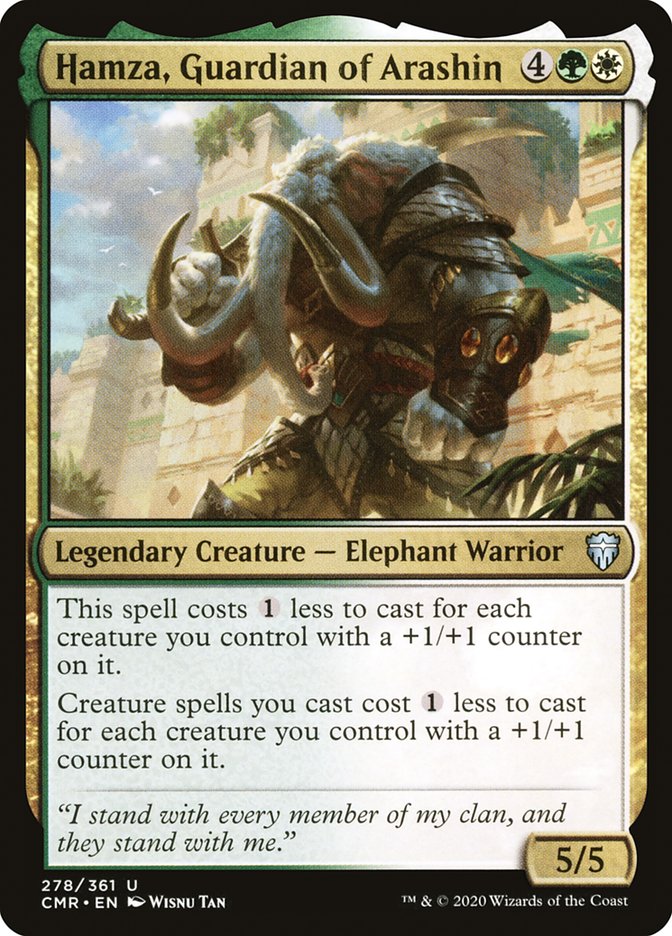 Hamza, Guardian of Arashin [Commander Legends] Magic: The Gathering